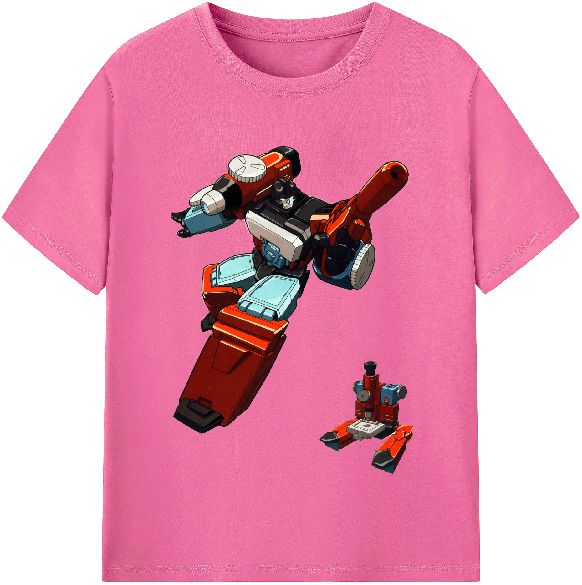 （画像用）  レディースカジュアルプリントTシャツ（綿100％）
